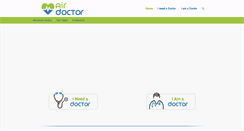 Desktop Screenshot of air-dr.com