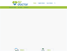 Tablet Screenshot of air-dr.com